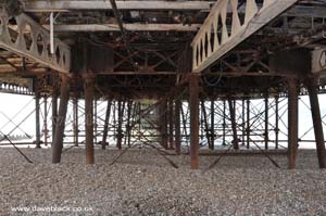 Under the Pier at Eastbourne before the fire in 2014