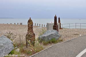 3 Metal Things close to Martello Tower 66 near Sovereign Harbour, Eastbourne