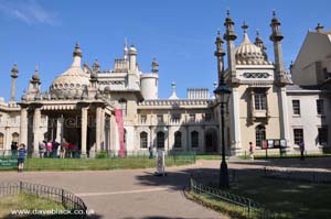 The Royal Pavilion - Also known as Brighton Pavilion