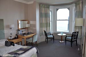 Room 207 of the Claremont Hotel in Douglas, Isle of Man