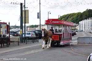 Horse Tram at Douglas, Isle of Man