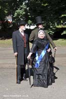 Queen Victoria was also at the Victorian weekend at Laxey, quite happy to be there because I didn't hear her say 'We Are Not Amused'
