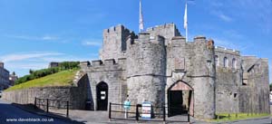 Castle Rushen in Castletown, Isle of Man
