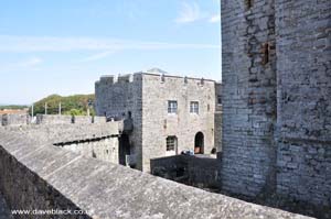 Looking Towards The Entrance of Castle Rushen