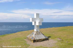 The Thousla Cross in Cregneash, Isle of Man