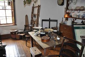 The Kitchen at the Grove museum near Ramsey, Isle of Man