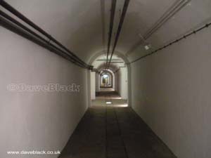 Inside The War Tunnels on Jersey, Channel Islands