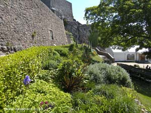 Mont Orgueil Castle gardens