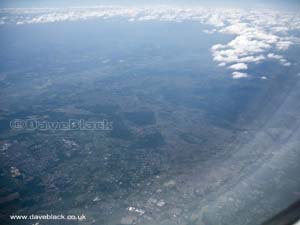 Seventeen thousand (17,000) feet over Oxfordshire
