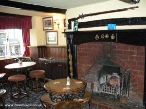 The Fireplace In The Bar Of The Horseshow Inn On The Homend In Ledbury