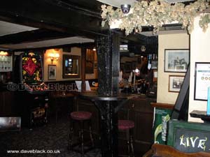 The Bar Of The Horseshow Inn On The Homend In Ledbury