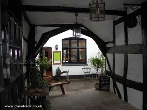 Tudor Mews is Next Door to The Olive Tree Public House in Ledbury