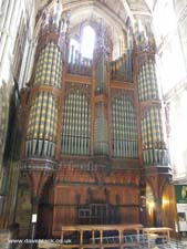 The Organ Inside Worcester Cathedral
