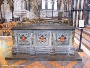 King John 1167-1216 Inside Worcester Cathedral