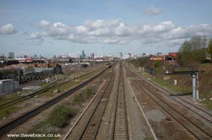 City Skyline From Small Heath Station on Golden Hillock Road