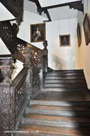 The Great Stairs in Aston Hall.