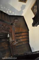 The Great Stairs in Aston Hall.