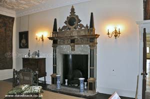 The Withdrawing Room in Aston Hall.