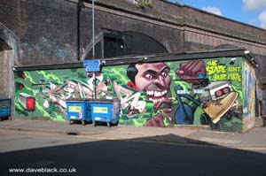 Artwork On Adderley Street, Opposite Upper Trinity Street