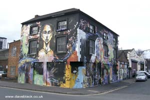 Artwork On The Royal Oak Pub 2010