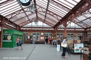Inside Kidderminster Railway Station
