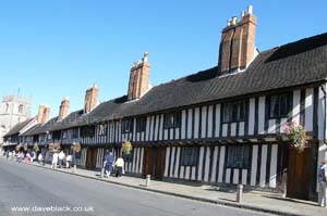 Almshouses on Church Street, Stratford Upon Avon