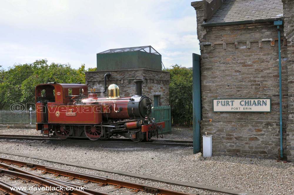 The railway station at Port Erin, Isle of Man