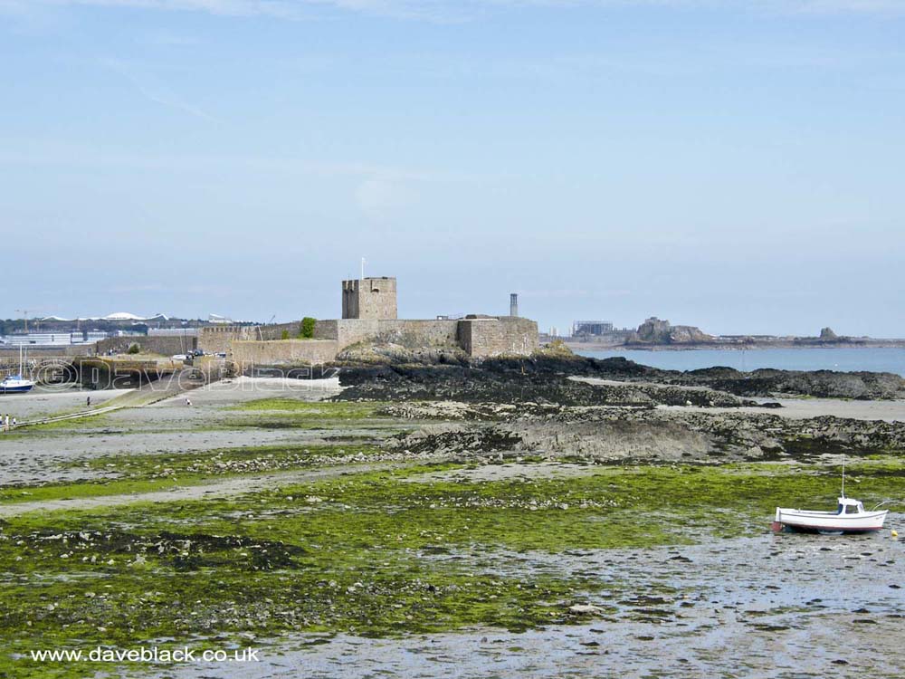 The Sea Fort At St. Aubin The Sea Fort At St. Aubin