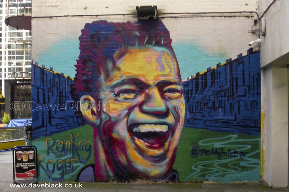 Ranking Roger Ranking Roger by Maddy Butcher, situated in The Custard Factory near The Greenhouse