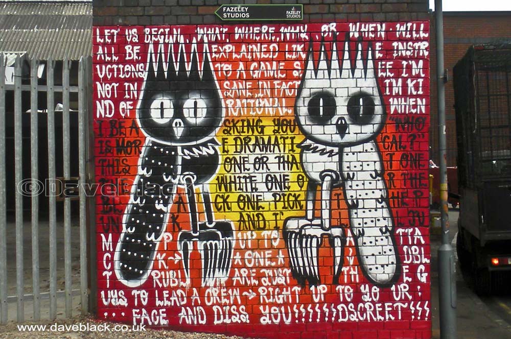 Artwork Between The Railway Arches 2014 Artwork Between The Railway Arches on Gibb Street 2014