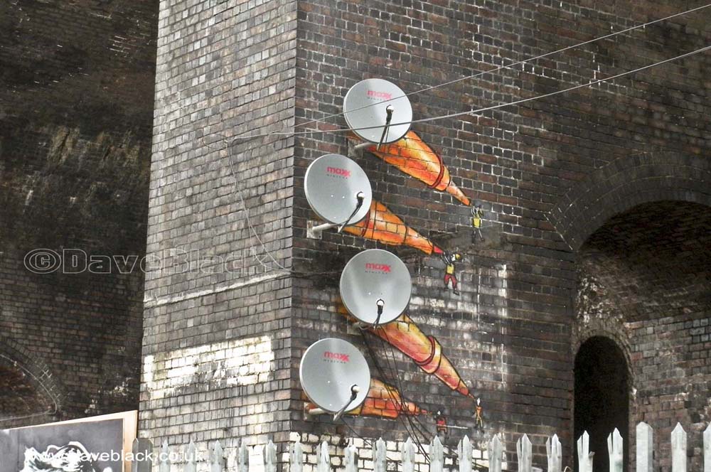 Making Use Of Satelite Dishes Making Use Of Satelite Dishes On Gibb Street