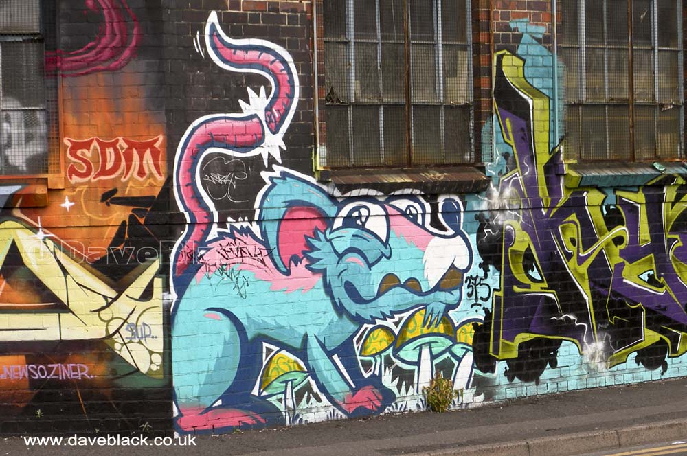 Artwork On Floodgate Street Artwork On Floodgate Street