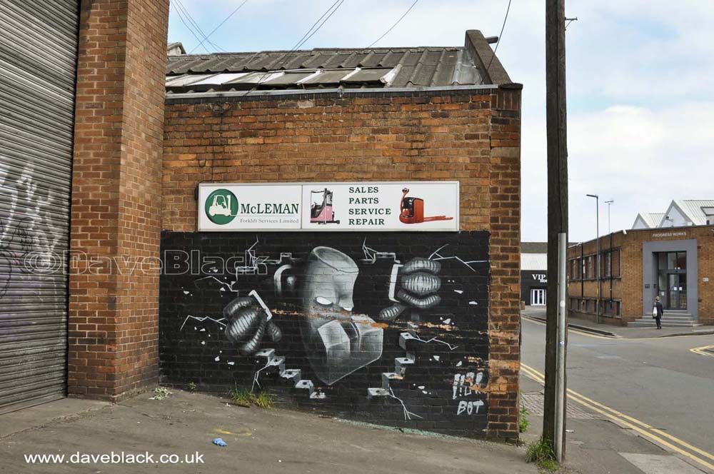 Car Repair Artwork - Side View Car Repair Artwork - Side View On Heath Mill Lane