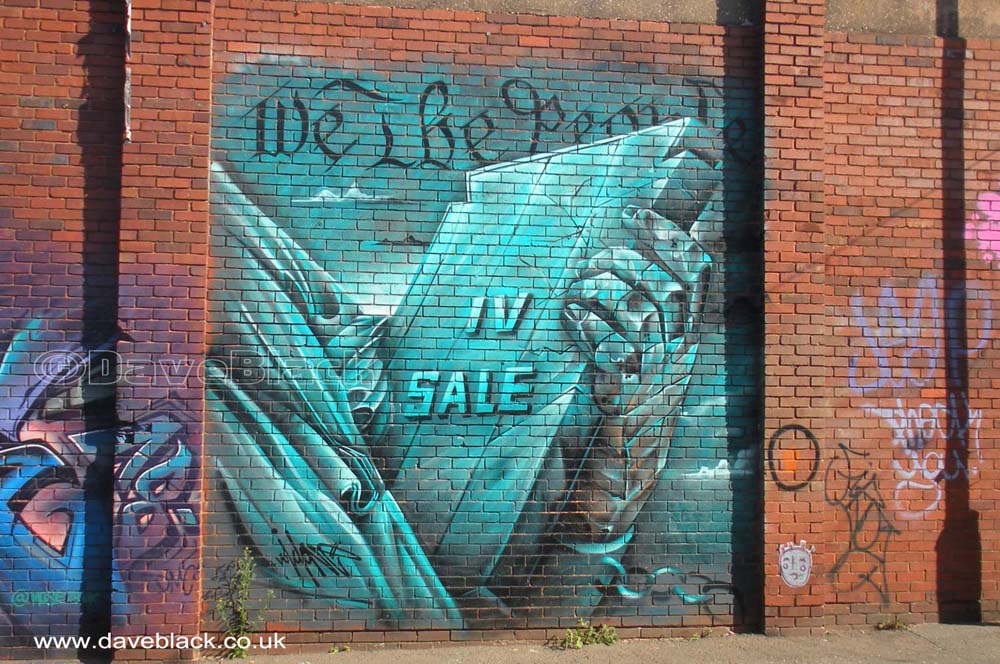 Artwork On Lower Trinity Street