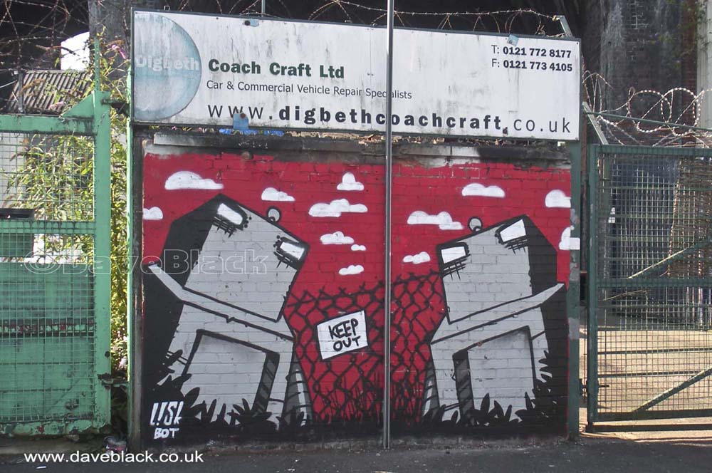 Artwork On Lower Trinity Street Artwork On Lower Trinity Street