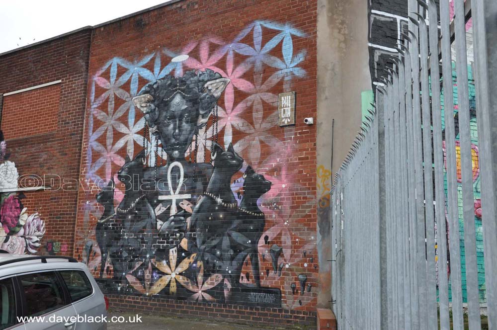 Artwork At The Top Of Bromley Street 2017 Artwork At The Top Of Bromley Street 2017