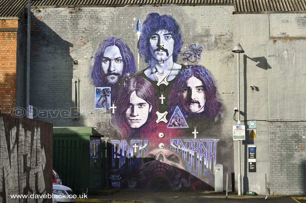 Black Sabbath At Digbeth Coach Station Black Sabbath At Digbeth Coach Station