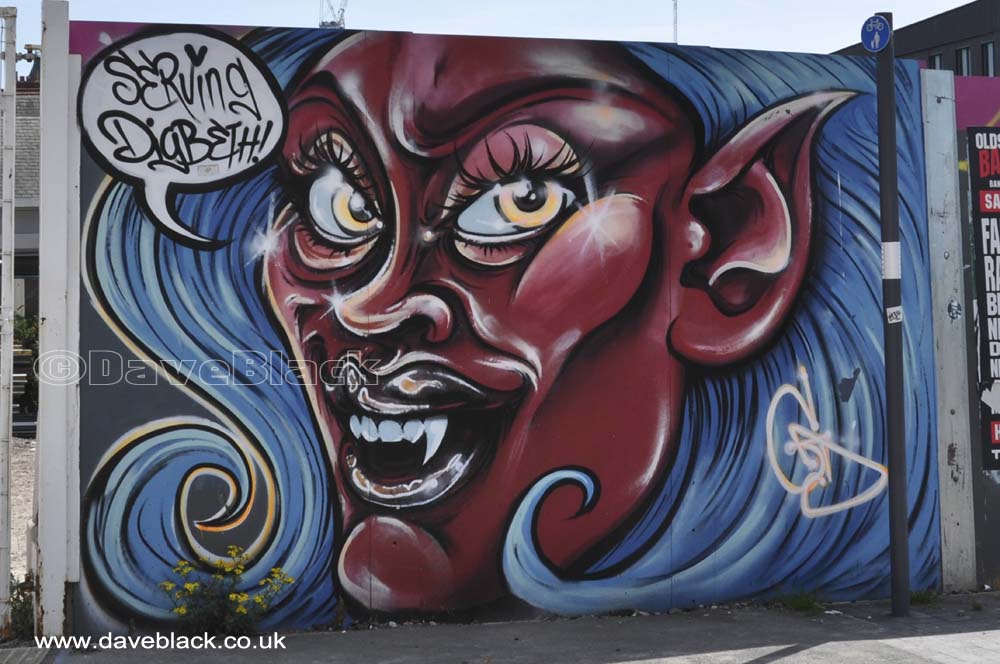 Serving Digbeth Red faced, pointed eared, sharp toothed thing, will serve digbeth