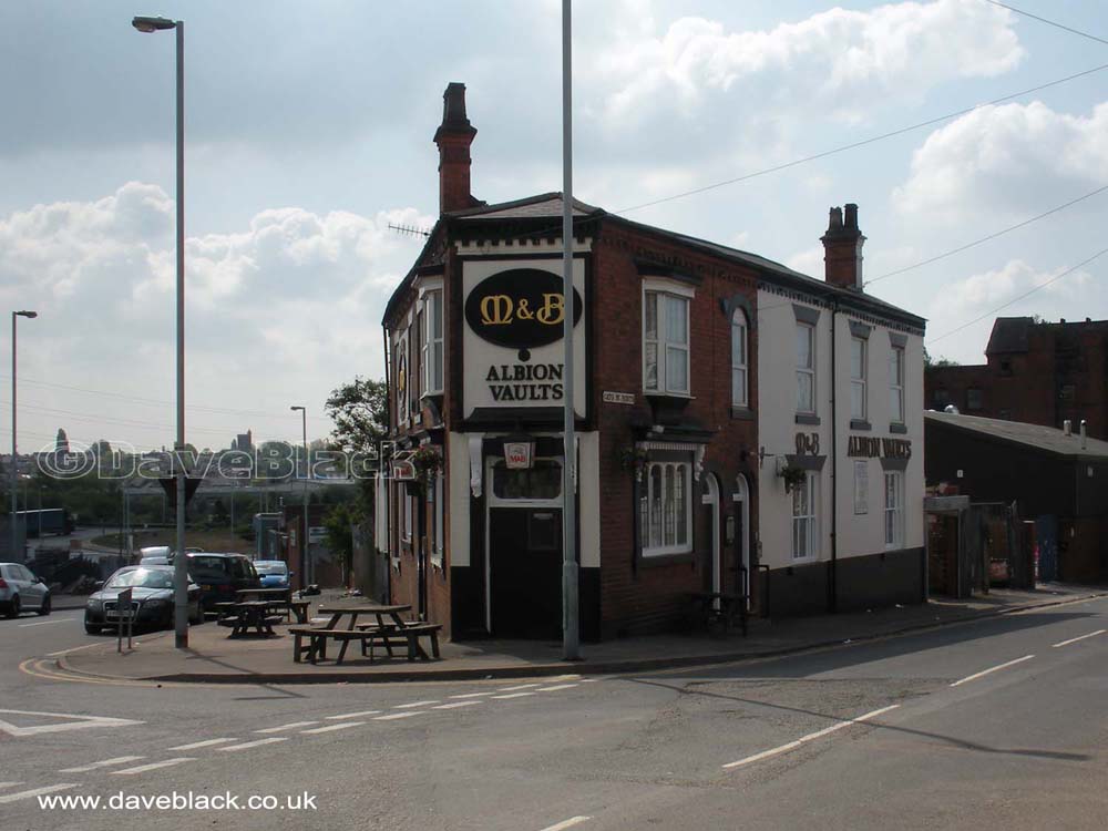 Albion Vaults, on the corner of Nechells Place and Cato Street North, Nechells, Birmingham