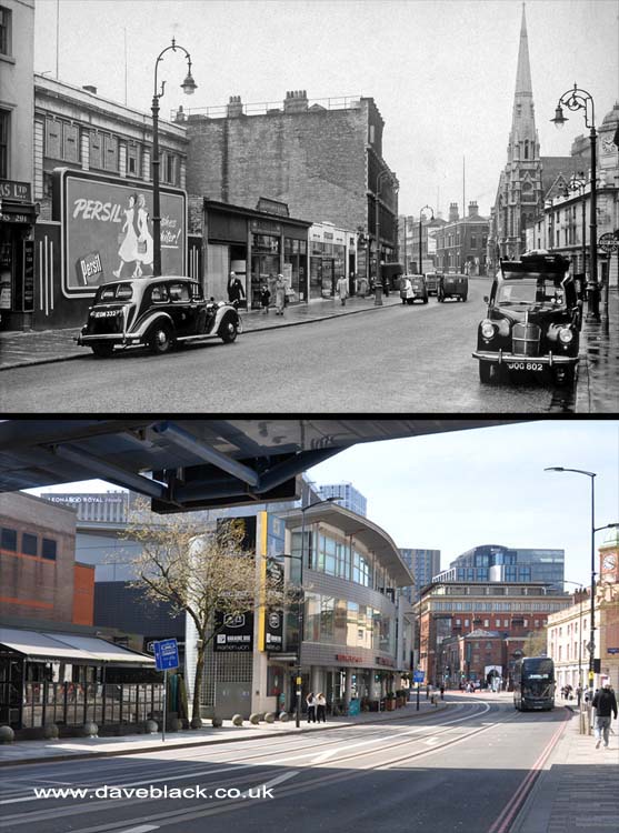 Broad Street, With The Church of The Messiah 