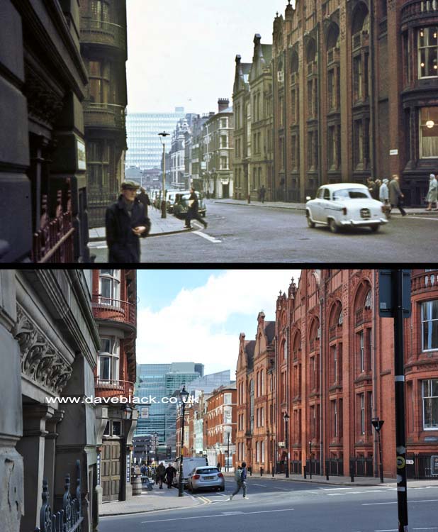 Looking along Edmund Street, towards Snow Hill