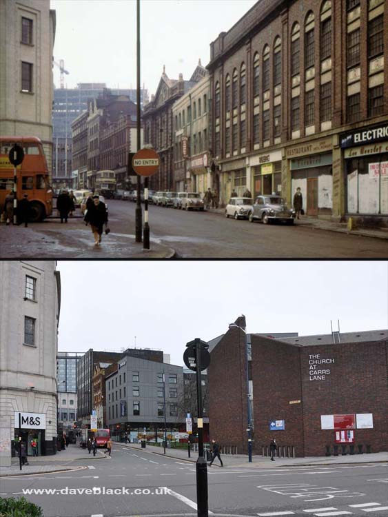 Carr's Lane Carr's Lane from Moor Street, looking towards High Street