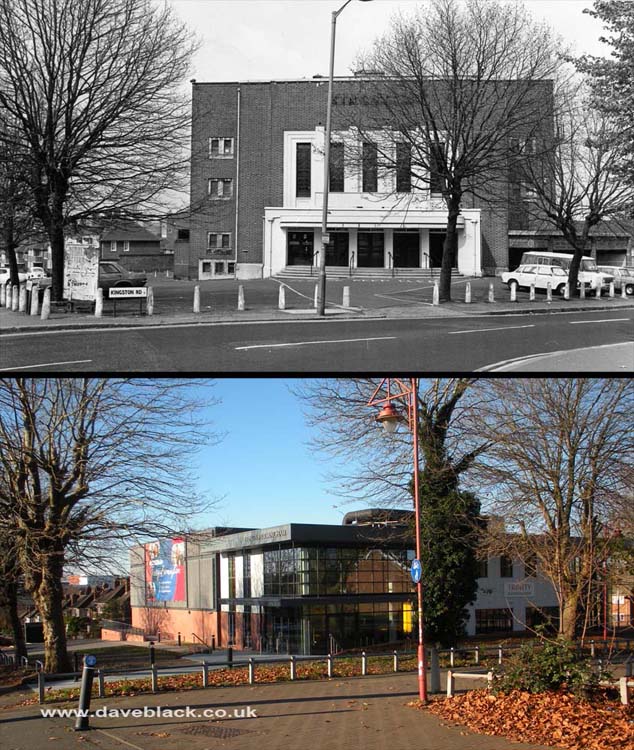 The Kingston Cinema The Kingston Cinema has been demolished, and a modern styled church has been built