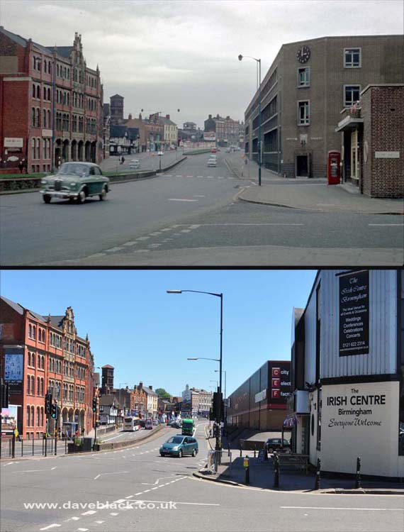 The Irish Centre The Irish Centre with the Custard Factory on the left