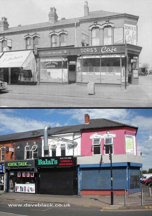 Doris's Cafe Doris's Cafe, on the corner of Green Lane and Redvers Road, Small Heath (Bordesley Green), Birmingham